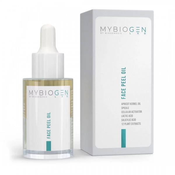 MyBiogen Face Peel Oil (2-х фазный масляный пилинг для кожи лица), 30 мл