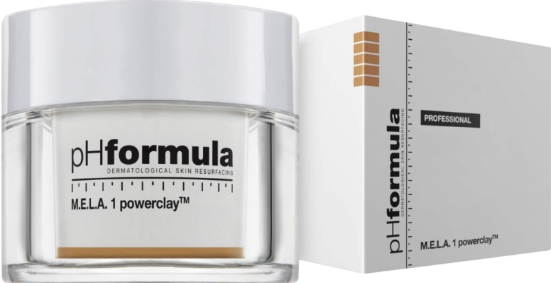 PHformula M.E.L.A. 1 Powerclay (Активная обновляющая маска для кожи с пигментацией), 50 мл