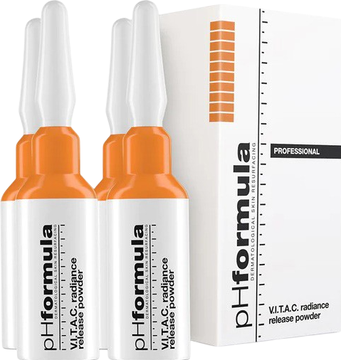PHformula V.I.T.A.C. Radiance Release Powder (Система сияния - пудра аскорбиновой кислоты), 4 шт x 7 мл