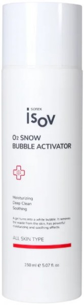 Isov Sorex O2 Snow Bubble Activator (Мягкая пенка), 150 мл