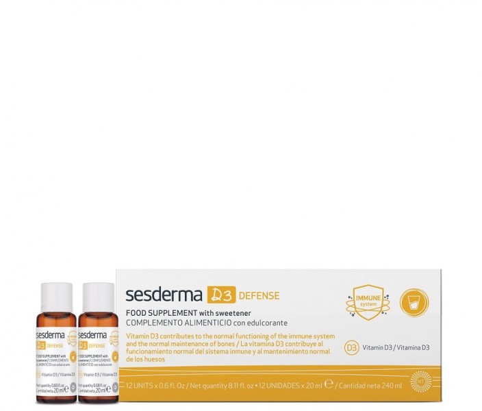 Sesderma D3 Defense (БАД питьевой «Дефенс» с витамином D3)