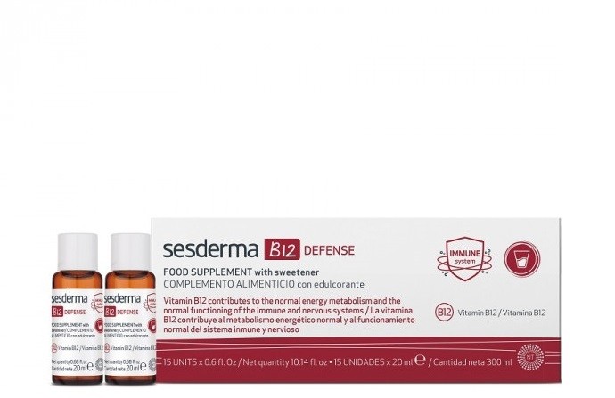 Sesderma B12 Defense (БАД питьевой «Дефенс» с Витамином B12)