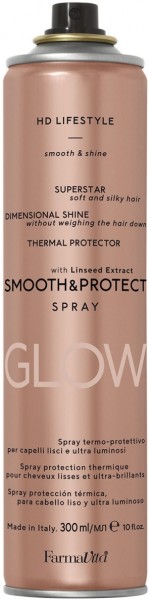Farmavita Smooth & Protect Spray (Спрей для выпрямления и защиты волос), 300 мл