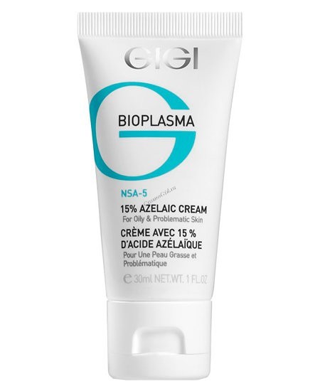 GIGI Bp azelaic cream (Крем с 15% азелаиновой кислотой для жирной проблемной кожи), 30 мл