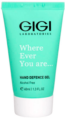 GIGI Hand Defence Gel (Гель-антисептический для рук), 40 мл