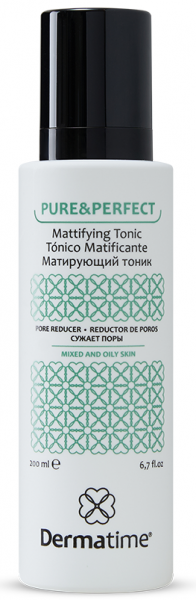PURE&PERFECT Mattifying Tonic Pore Reducer (Матирующий тоник / сужает поры), 200 мл