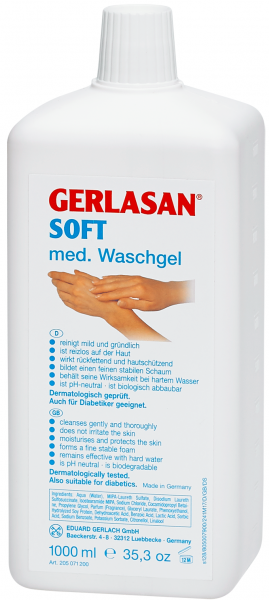 Gehwol Gerlasan Soft (Гель-мыло для рук)