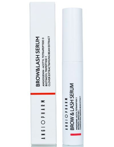 Ангиофарм Brow&Lash Serum (Сыворотка для роста ресниц и бровей), 6 мл