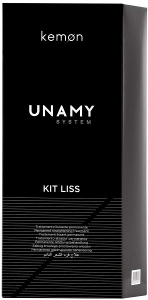 Kemon Kit Unamy Liss (Система для перманентного выпрямления волос), 540 мл