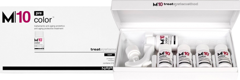 Napura M10 Color Pre Spray (Праймер - спрей для окрашенных волос), 5 флаконов x 30 мл