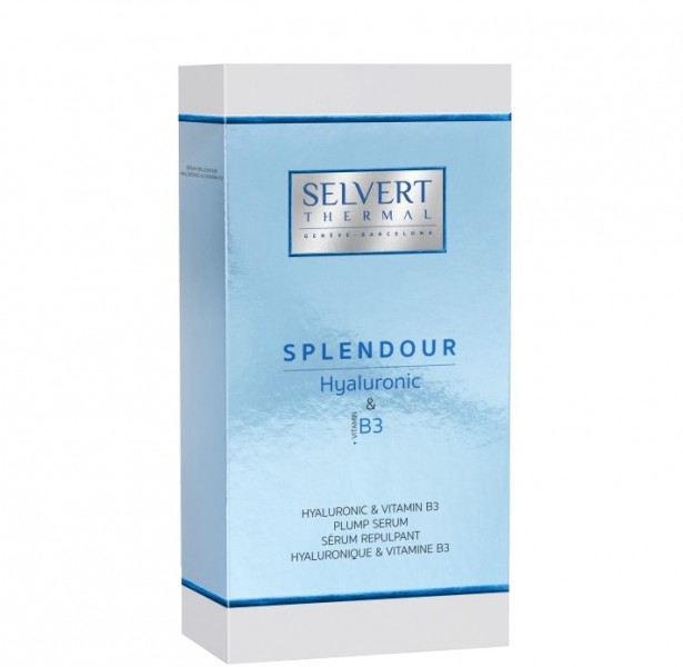 Selvert Thermal Splendour Hyaluronic & Vitamin B3 Plump Serum (Наполняющая увлажняющая сыворотка с витамином В3 и гиалуроновой кислотой), 30 мл
