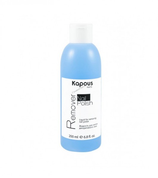 Kapous Жидкость для снятия декоративного лака "Nail Polish Remover", 200 мл