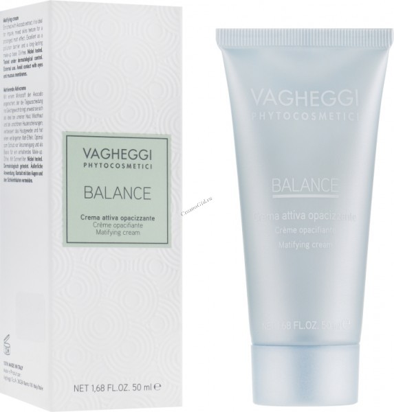 Vagheggi Balance Matifying Cream (Активный матирующий крем)