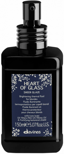 Davines Heart Of Glass Sheer Glaze (Флюид для абсолютного сияния блонд), 150 мл