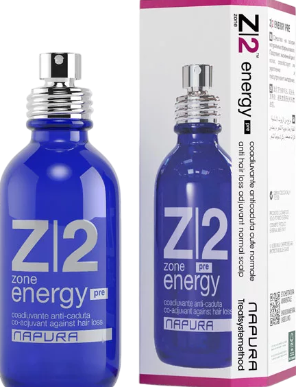 Napura Z2 Energy Pre (Спрей для нормальной кожи головы. От выпадения. Укрепление корней. Перед шампунем), 50 мл