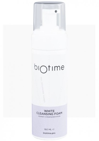 Biotime/Biomatrix White Cleansing Foam (Очищающая пенка для борьбы с гиперпигментацией), 160 мл