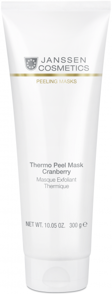 Janssen Thermo Peel Mask Cranberry (Кремовая термомаска-эксфолиант «Клюква»), 300 г