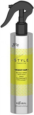 Kaaral Style Perfetto Beachy Hair Sea Salt Spray (Спрей с морской солью), 200 мл