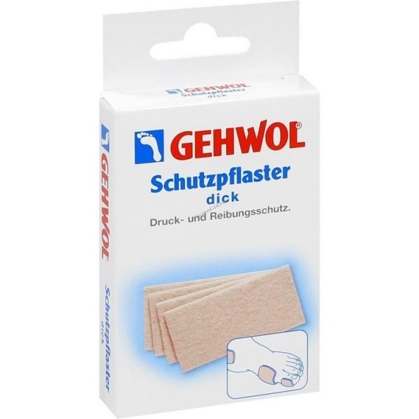 Gehwol schutzpflaster (Защитный пластырь, толстый), 4 шт.