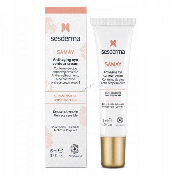 Sesderma Samay Anti-aging Eye contour cream (Крем-контур антивозрастной для зоны вокруг глаз), 15 мл