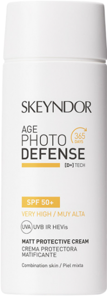 Matt Protective Cream Combnation Skin SPF50+ (Матирующий солнцезащитный крем SPF50+ для комбинированной кожи), 75 мл