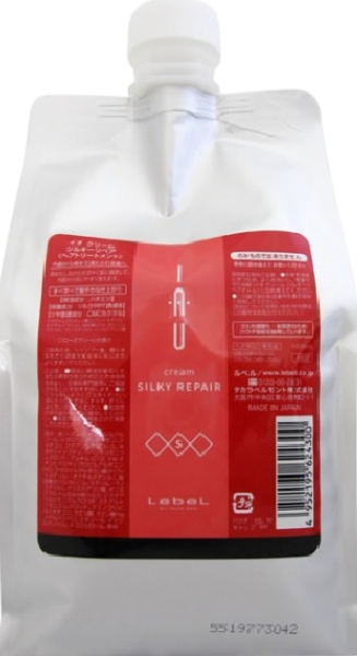 Lebel IAU Cream Silky Repair (Аромакрем шелковистой текстуры для укрепления волос)