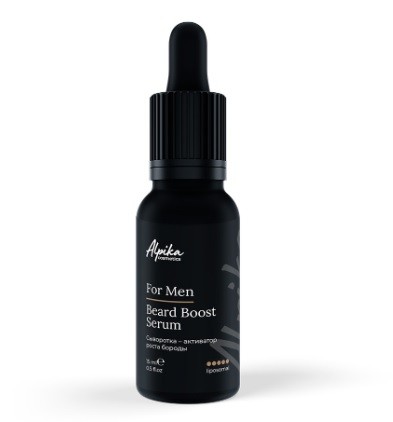 Альпика Beard Boost Serum (Сыворотка- активатор роста бороды), 15 мл