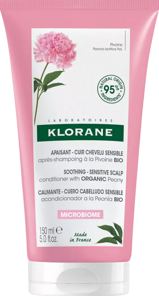 Klorane Conditioner (Бальзам-кондиционер для всех типов волос с органическим экстрактом пиона), 150 мл