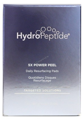 HydroPeptide 5Х Power Peel (Экстра-омолаживающий пилинг на основе специального обновляющего комплекса 5X, пептидов и энзимов), 118 мл