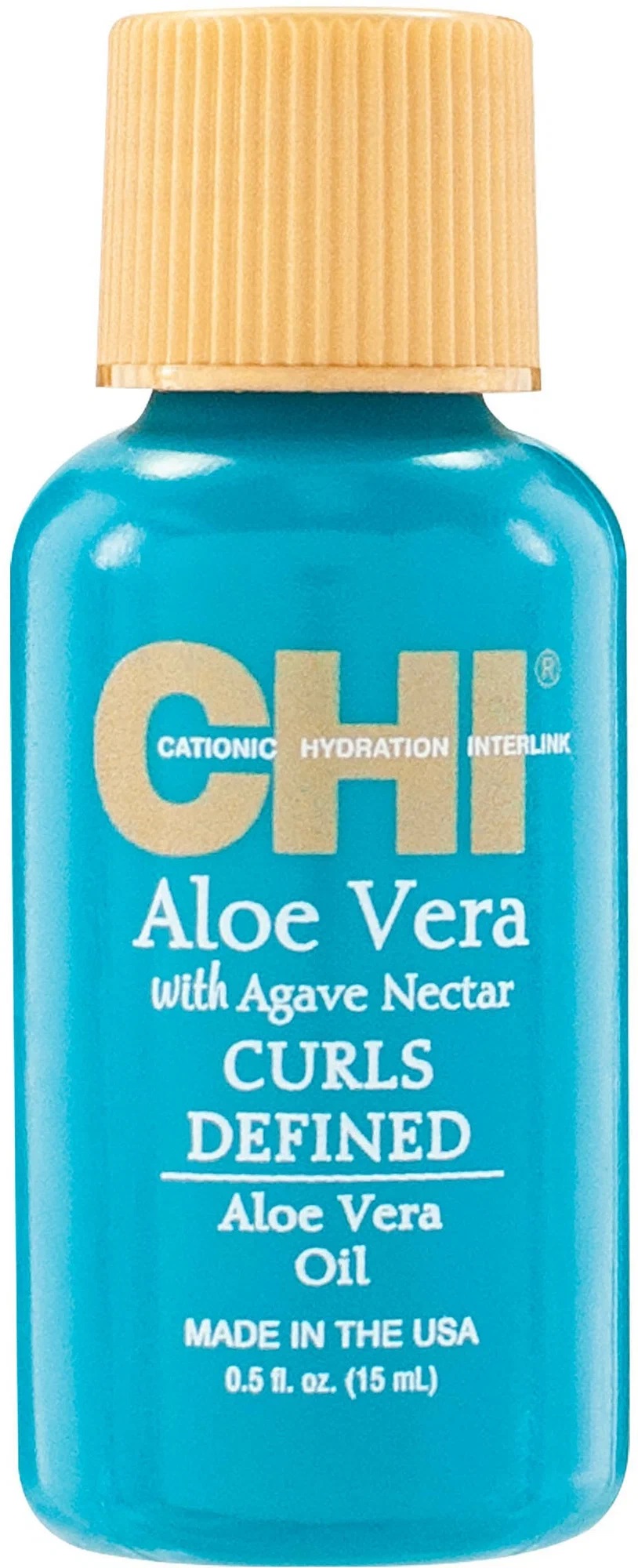 CHI Aloe Vera With Agave Nectar Curls Defined Oil (Масло для волос с экстрактом алоэ вера)