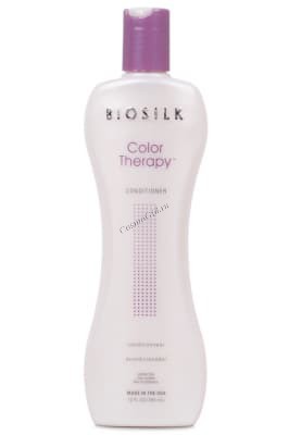 CHI BioSilk Color Therapy conditioner (Восстанавливающий кондиционер для защиты цвета окрашенных волос), 355 мл