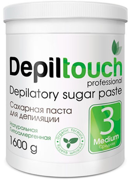 Depiltouch Professional Medium Depilatory Sugar Paste (Сахарная паста для депиляции №3 Средняя)