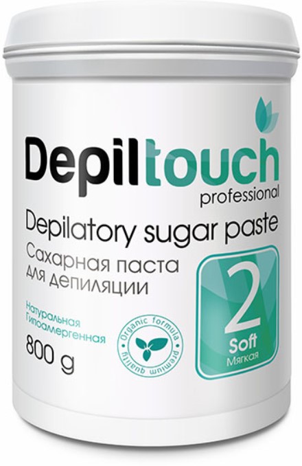 Depiltouch Professional Soft Depilatory Sugar Paste (Сахарная паста для депиляции №2 Мягкая)