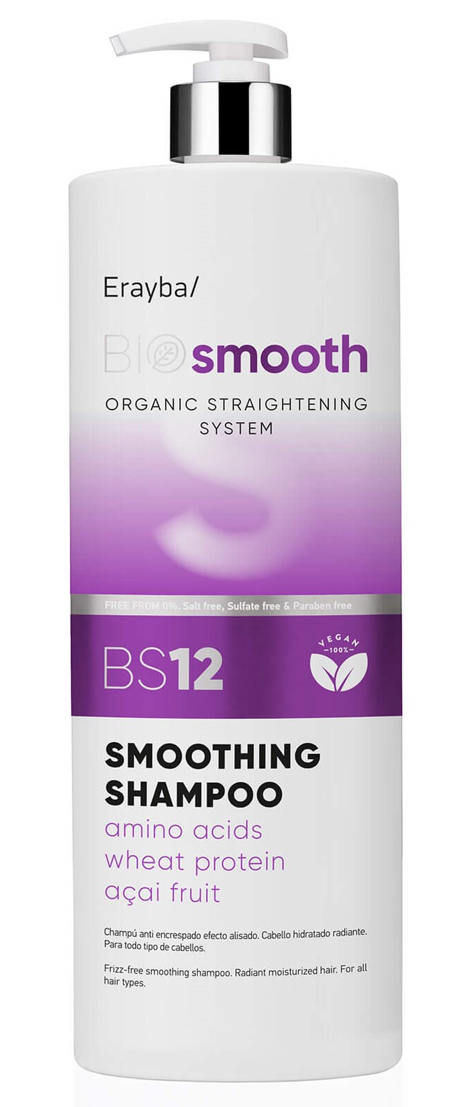 Erayba BioSmooth BS12 smoothing shampoo (Разглаживающий шампунь)