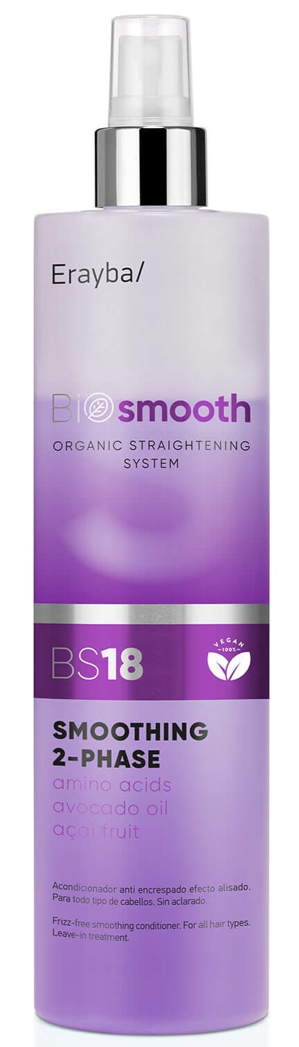 Erayba BioSmooth BS18 smoothing 2-phase (Разглаживающий несмываемый кондиционер)