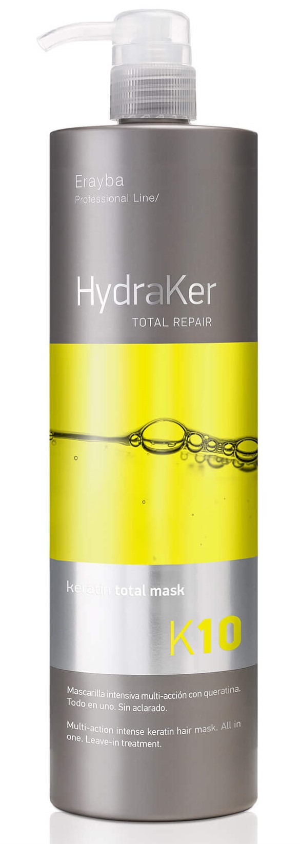 Erayba HydraKer K10 keratin total mask (Многофункциональная кератиновая маска для волос несмываемая)