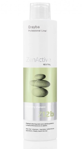 Erayba Zen Active Z12b cleansing shampoo (Шампунь для жирной кожи головы)