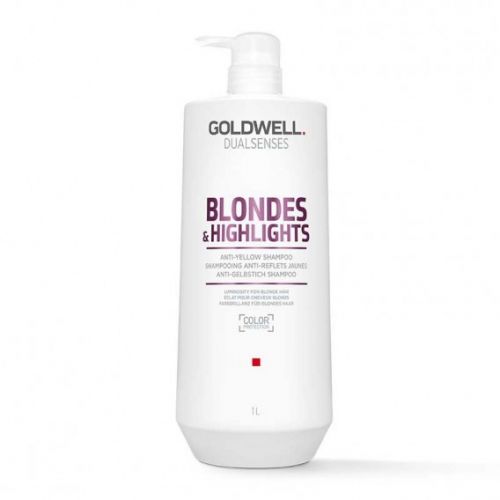 Goldwell Dualsenses Blondes & Highlights Anti-yellow shampoo (Шампунь против желтизны для осветленных волос)
