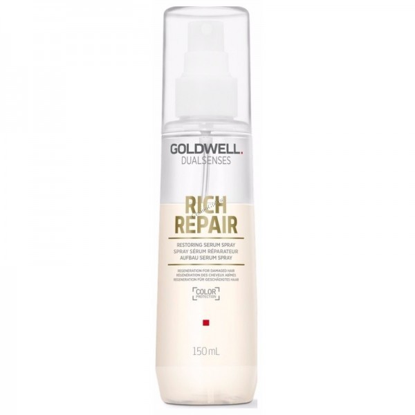 Goldwell Dualsenses Rich Repair Restoring serum spray (Восстанавливающая сыворотка-спрей для поврежденных волос), 150 мл