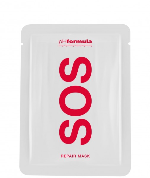 pHformula SOS repair mask (Восстанавливающая маска), 5 шт x 25 г