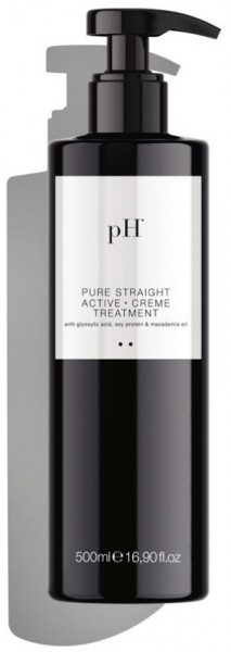 pH Laboratories Pure Straight Active-Creme Treatment (Активный выпрямляющий крем), 500 мл