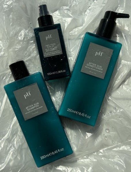 pH Laboratories Pure Sun Kit (Набор солнцезащитных средств для волос), 250 мл + 250 мл + 100 мл