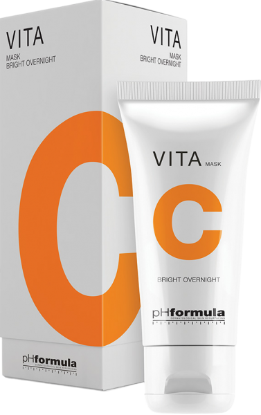 PHformula VITA C Bright Overnight Mask (Осветляющая ночная маска с витамином С), 50 мл