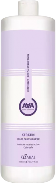 Kaaral AAA Keratin Color Care Shampoo (Кератиновый шампунь для окрашенных и химически обработанных волос)