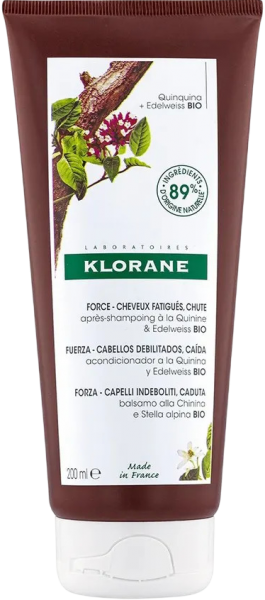 Klorane Conditioner (Кондиционер для волос с экстрактом хинина и органическим экстрактом эдельвейса), 200 мл