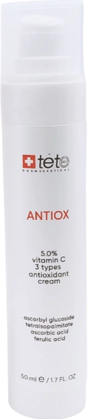 Cream Vit C Antiox 5% (Крем для лица суперантиоксидант с тремя формами Витамина С), 50 мл