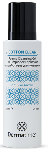 COTTON CLEAN Foamy Cleansing Gel (Пенящийся гель для умывания), 200 мл