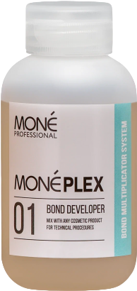 Mone Professional MONEPLEX 01 Bond Developer (Концентрат для укрепления, восстановления и защиты структуры волос), 525 мл