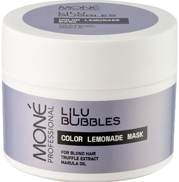 Mone Professional Lilu Bubbles Color Lemonade Mask (Маска для осветленных волос)
