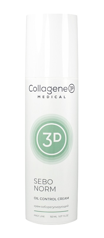 Medical Collagene 3D Sebo Norm Oil Control Cream (Крем для лица себорегулирующий для комбинированной и жирной кожи)